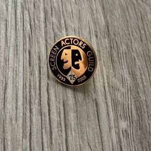 Screen Actors Guild Pin SAG Membership Pin 75 Years 1933 - 2008